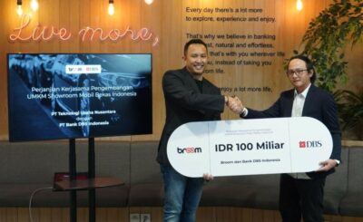 Bank DBS Indonesia Kucurkan Kredit Rp100 Miliar ke Startup Otomotif Broom