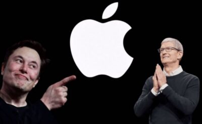 Pemilik Twitter Musk Beri Sinyal Melawan Apple