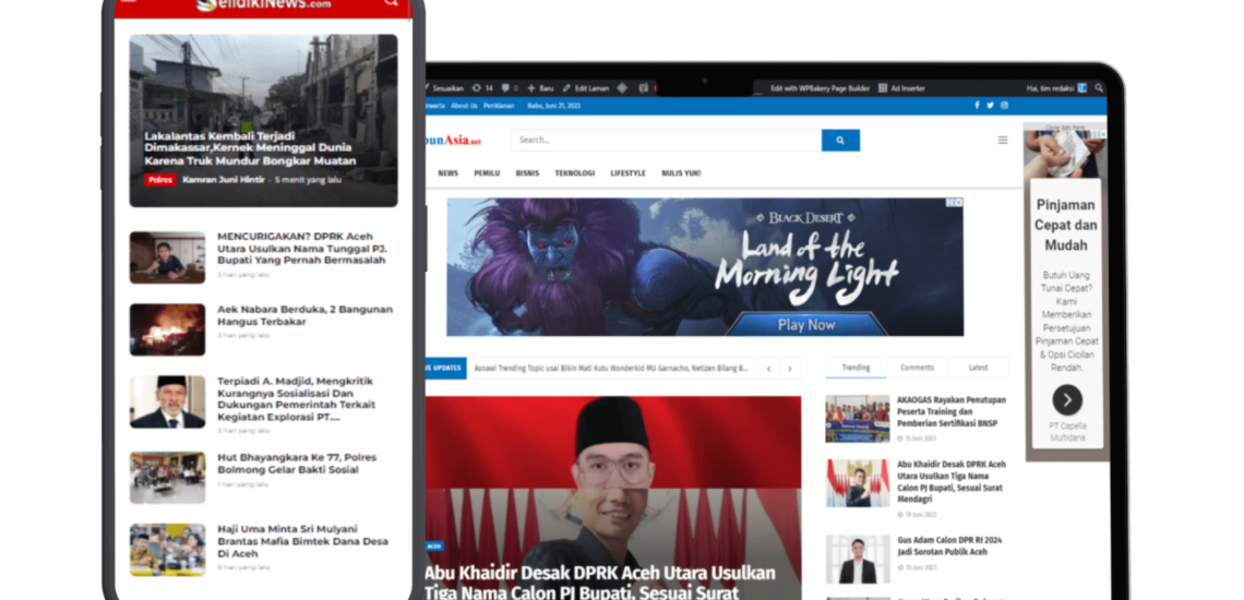 Cara Menghasilkan Uang dari Website Portal Berita dan Blog