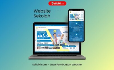 Minimalist Website Launch website sekolah